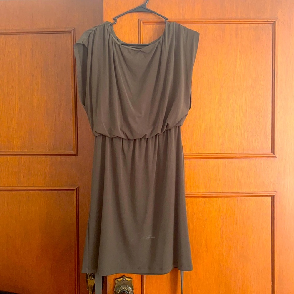 Forest green dress